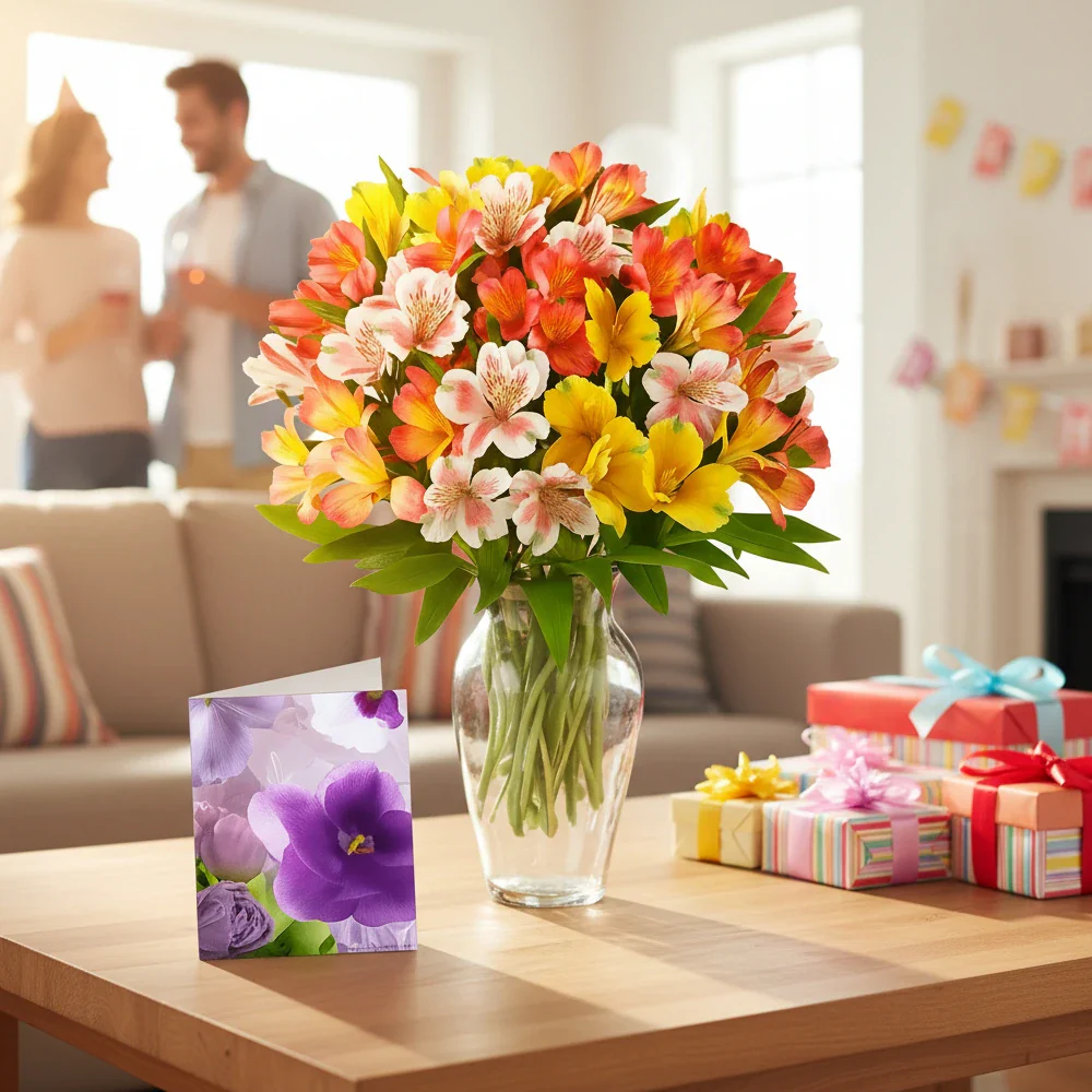 75 Blooms of Alstroemeria - Image 2